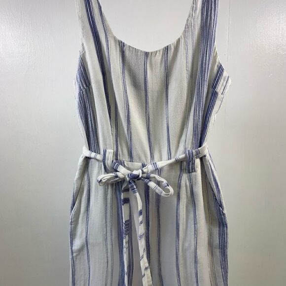 J.O.A. Jumpsuit Culotte Pants Striped Size S - Picture 4 of 11